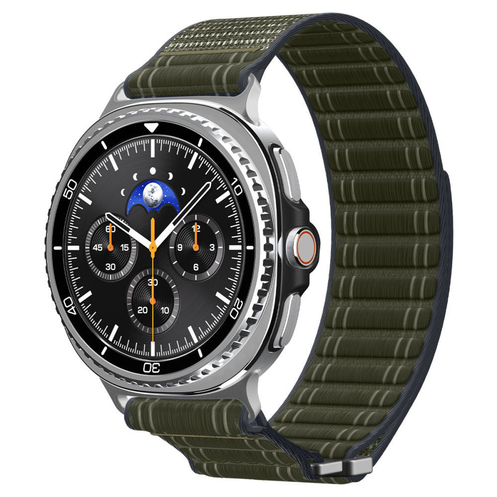 Spigen WBF0 szíj Samsung Galaxy Watch8 / Watch8 Classic sorozathoz, zöld AMP10154