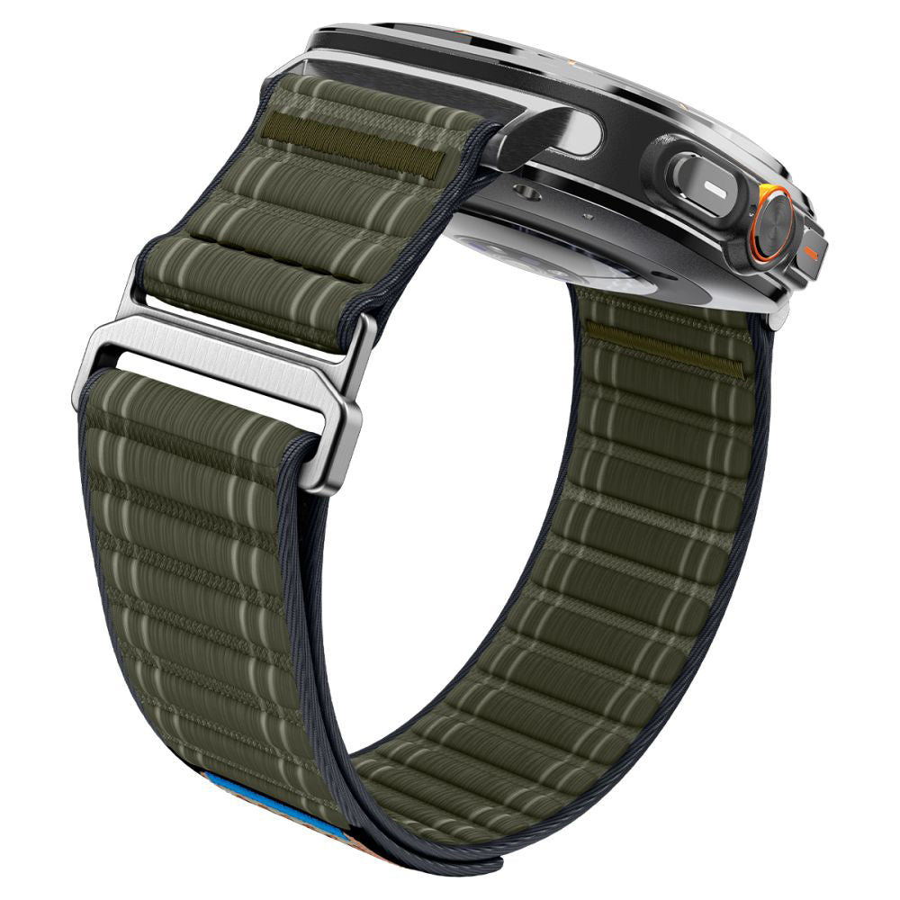 Spigen WBF0 szíj Samsung Galaxy Watch Ultra-hoz, zöld AMP10147