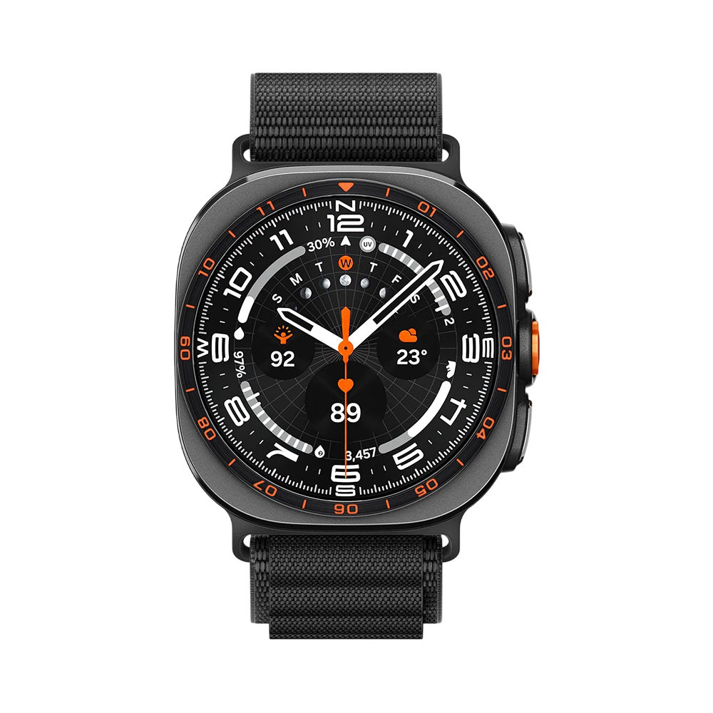 Spigen WBF1 szíj Samsung Galaxy Watch Ultra sorozathoz, fekete AMP11613