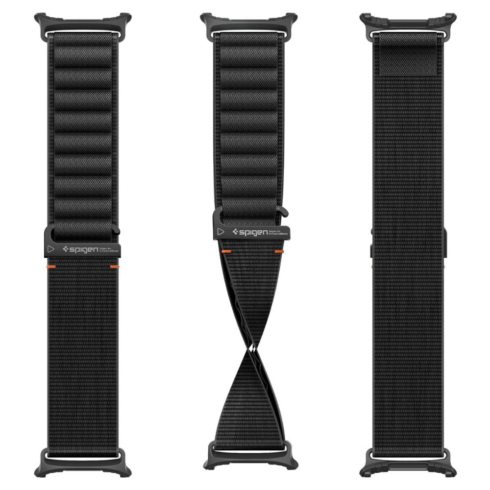 Spigen WBF1 szíj Samsung Galaxy Watch Ultra sorozathoz, fekete AMP11613
