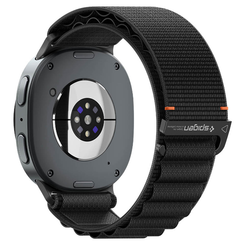 Spigen WBF1 szíj Samsung Galaxy Watch9 / Watch8 / Watch8 Classic sorozathoz, fekete AMP11607