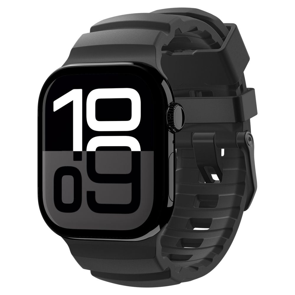 Spigen WBS2 szíj Apple Watch 49mm / 46mm / 45mm / 44mm sorozathoz, Fekete AMP10508