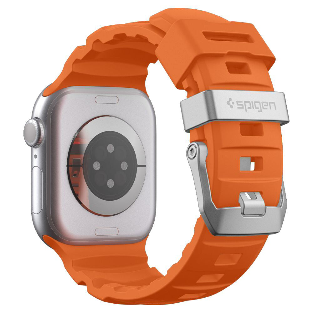 Spigen WBS2 szíj Apple Watch 49mm / 46mm / 45mm / 44mm sorozathoz, Narancssárga AMP10509