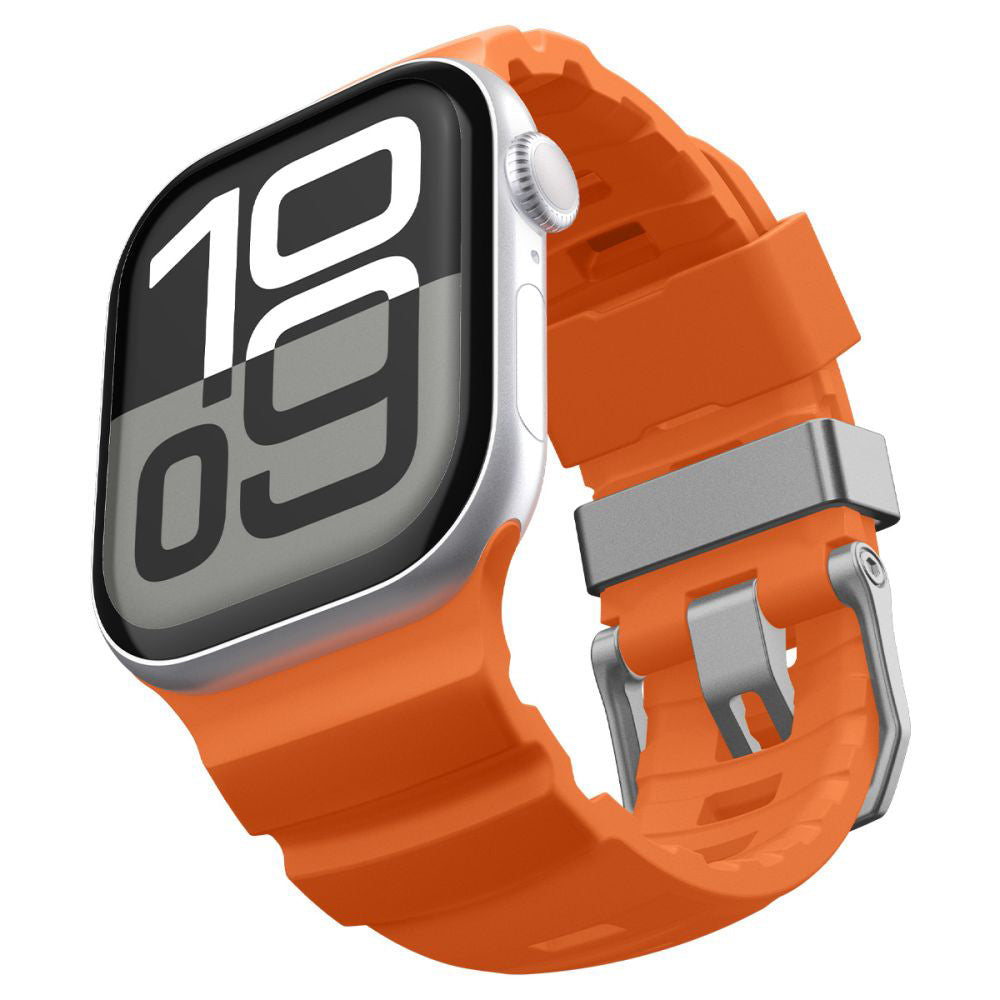Spigen WBS2 szíj Apple Watch 49mm / 46mm / 45mm / 44mm sorozathoz, Narancssárga AMP10509