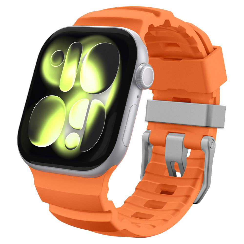 Spigen WBS2 szíj Apple Watch 49mm / 46mm / 45mm / 44mm sorozathoz, Narancssárga AMP10509