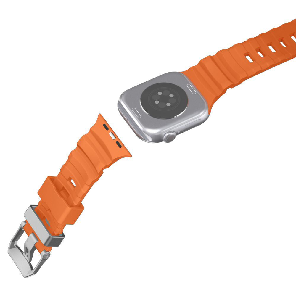 Spigen WBS2 szíj Apple Watch 49mm / 46mm / 45mm / 44mm sorozathoz, Narancssárga AMP10509