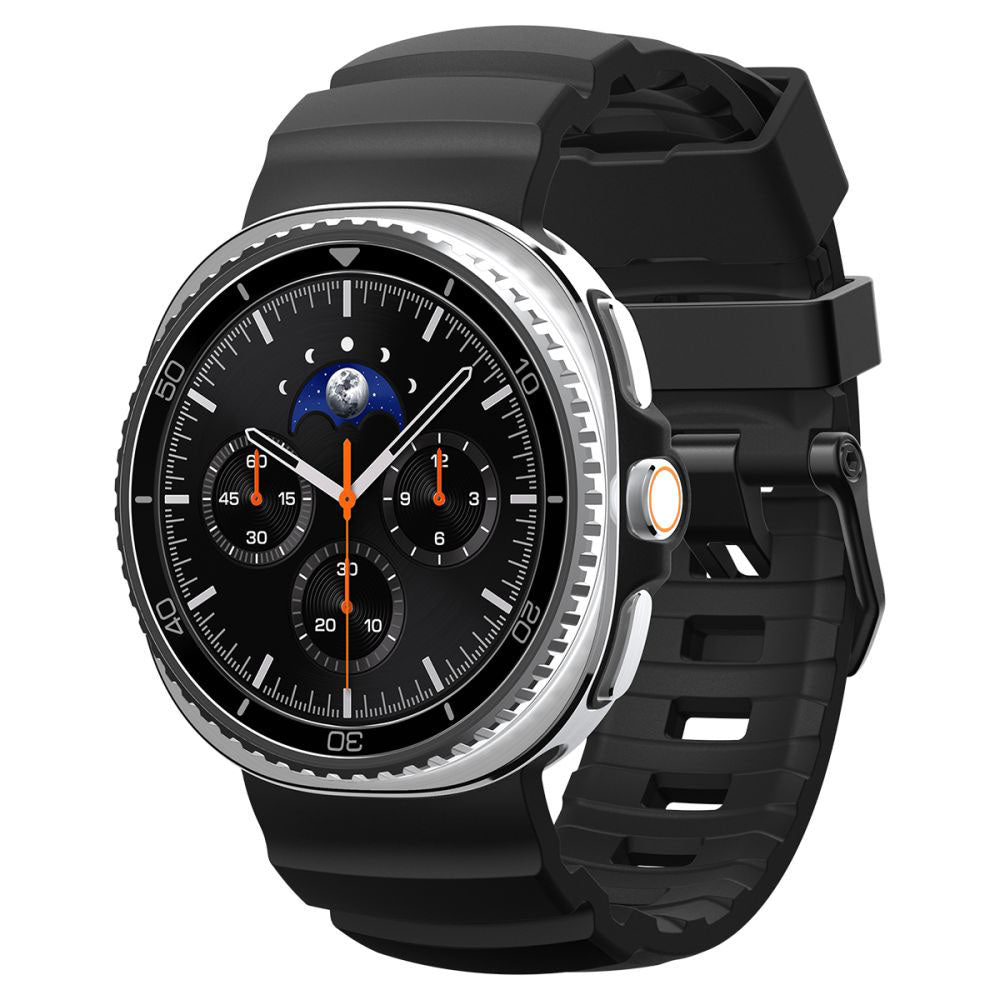 Spigen WBS2 szíj Samsung Galaxy Watch8 / Watch8 Classic sorozathoz, Fekete AMP10151