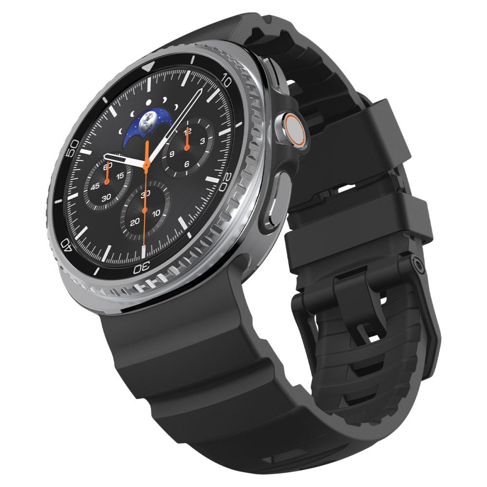 Spigen WBS2 szíj Samsung Galaxy Watch8 / Watch8 Classic sorozathoz, Fekete AMP10151