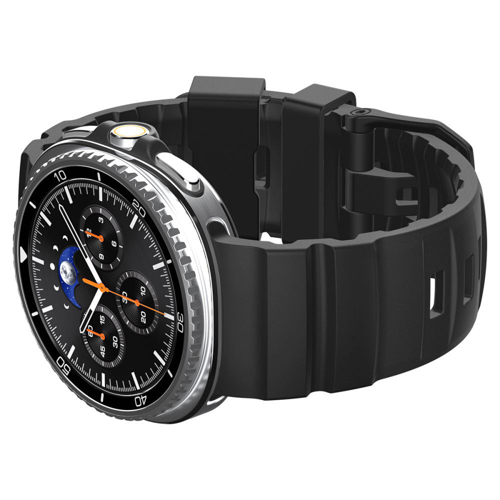 Spigen WBS2 szíj Samsung Galaxy Watch8 / Watch8 Classic sorozathoz, Fekete AMP10151