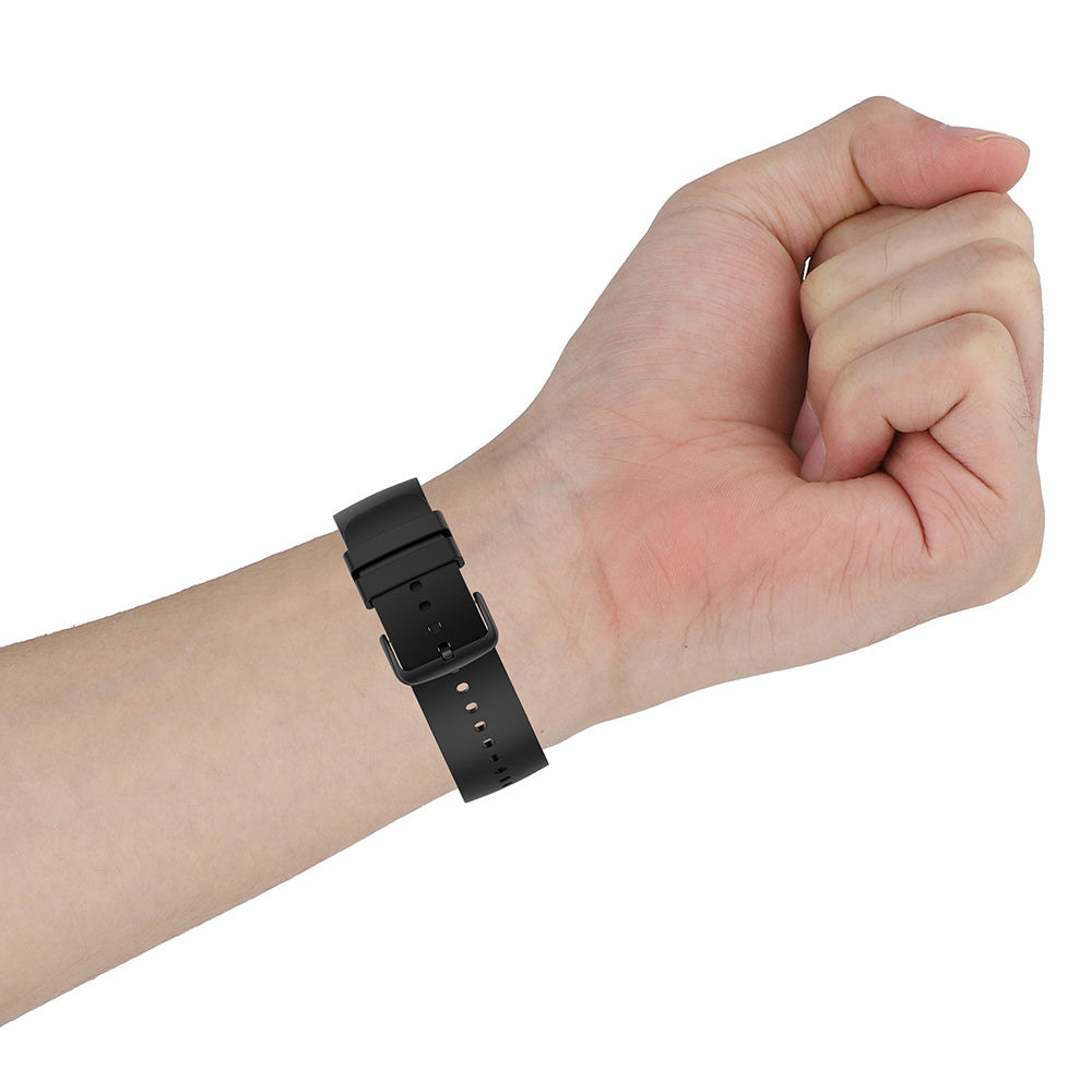 Techsuit W001 Strap for Samsung Galaxy Watch / Huawei Watch Series, 20mm, Black