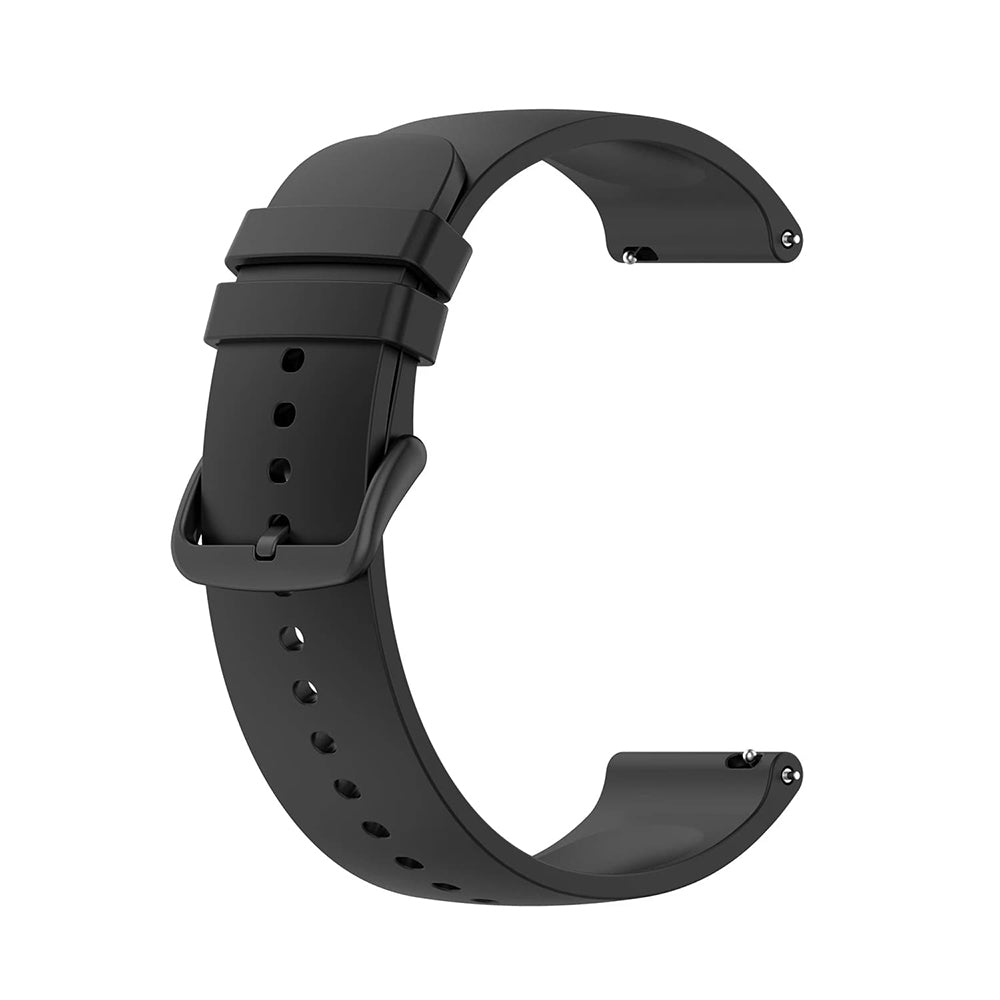 Techsuit W001 szíj Samsung Galaxy Watch / Huawei Watch sorozathoz, Fekete