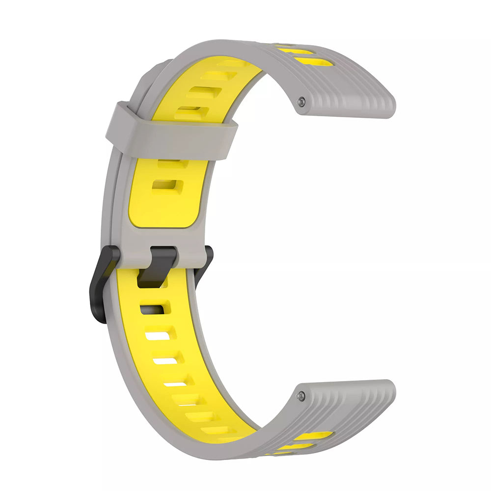 Techsuit W002 szíj Huawei Watch / Xiaomi Watch sorozathoz, 22mm, szürke