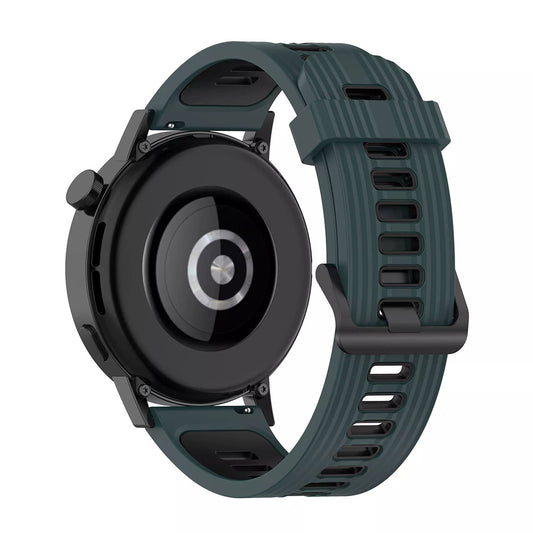 Techsuit W002 szíj Huawei Watch / Xiaomi Watch sorozathoz, 22mm, Zöld