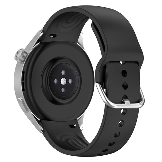Techsuit W003 szíj Huawei Watch / Xiaomi Watch sorozathoz, 22mm, Fekete