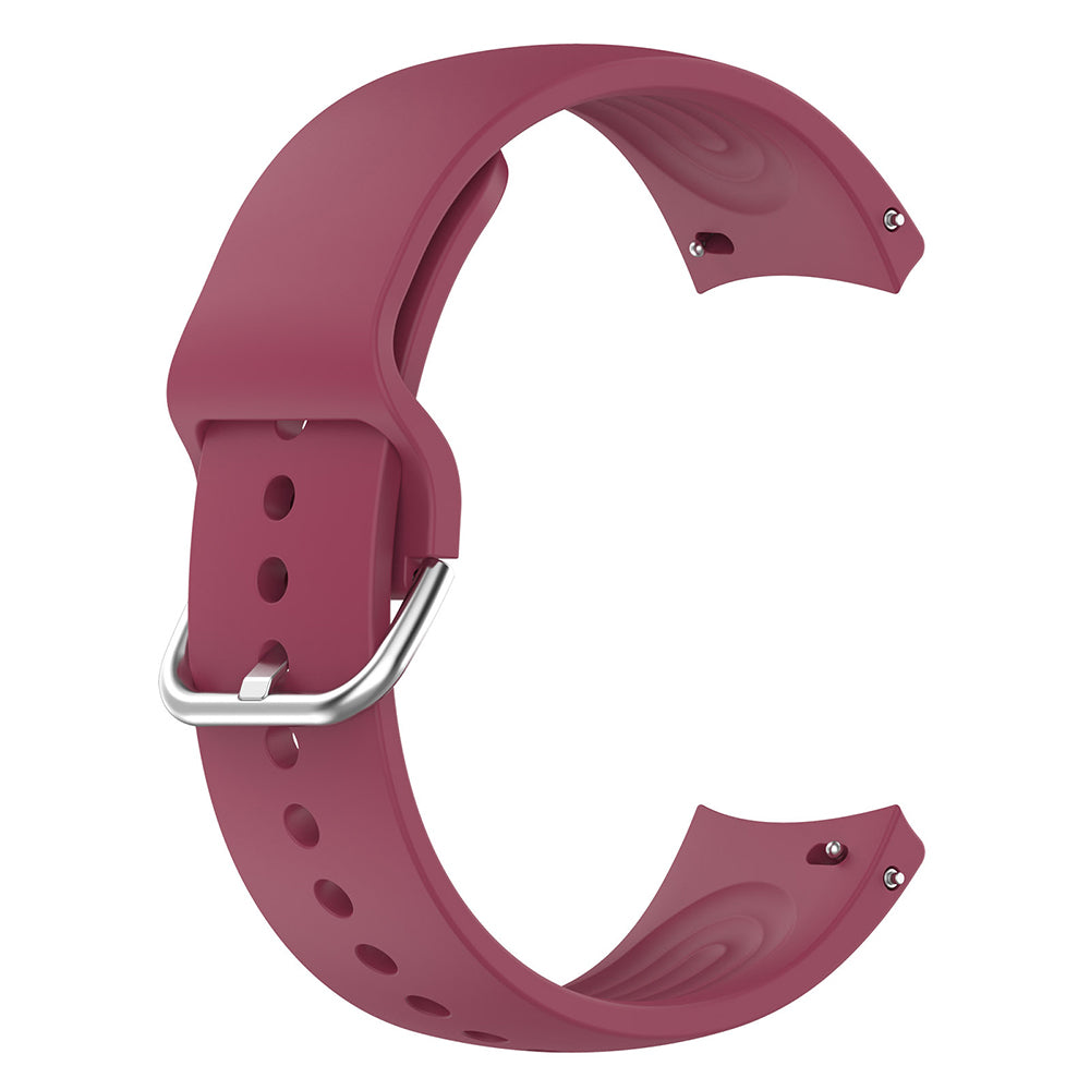 Techsuit W003 szíj Huawei Watch / Xiaomi Watch sorozathoz, 22mm, Sötétpiros