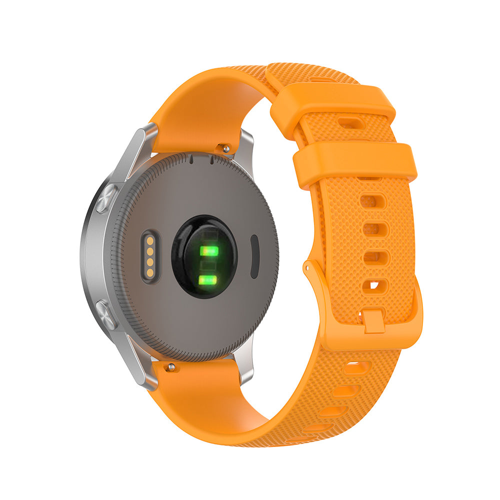 Techsuit W006 szíj Huawei Watch / Garmin Watch sorozathoz, 18mm, Narancssárga