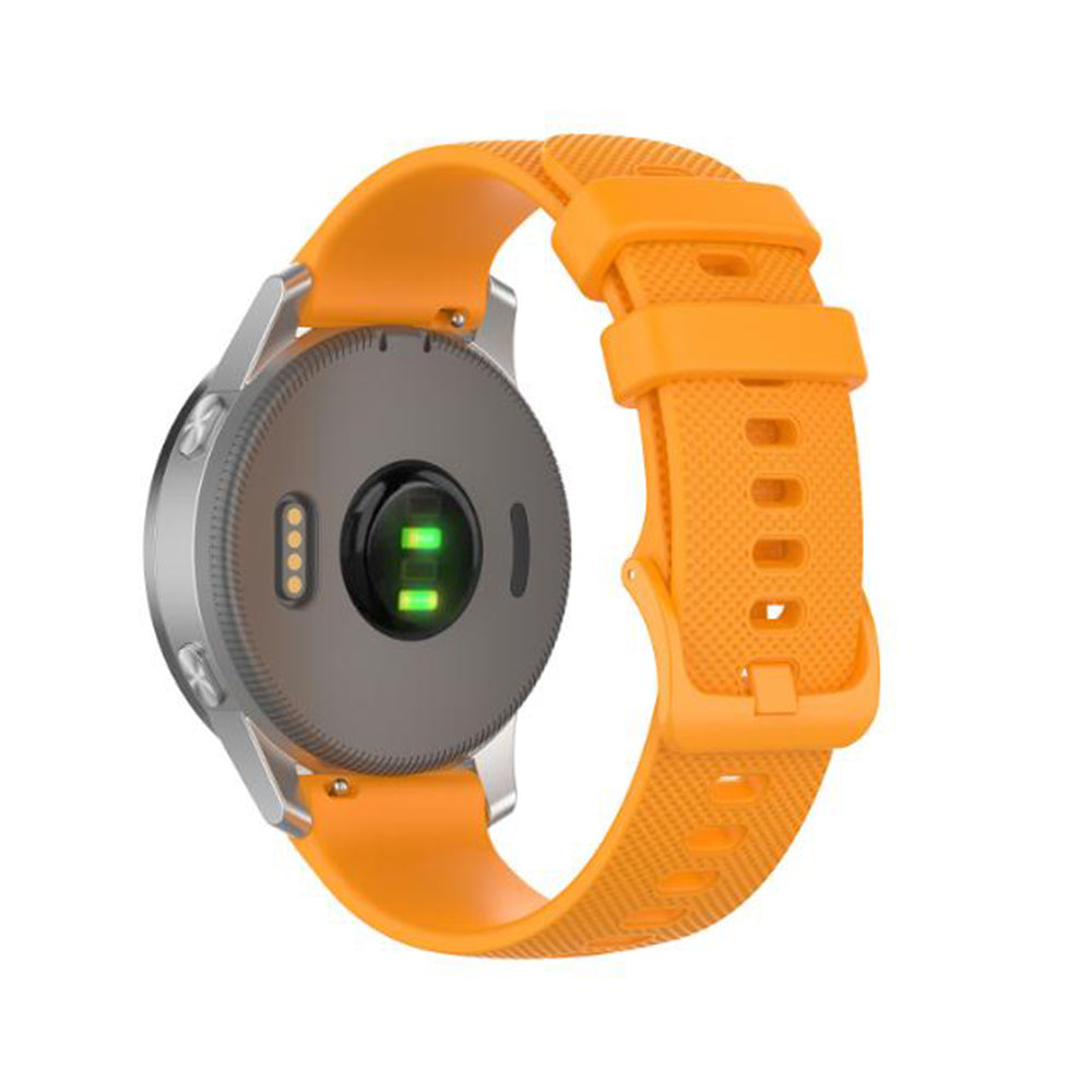 Techsuit W006 szíj Samsung Galaxy Watch / Huawei Watch sorozathoz, 20mm, Narancssárga
