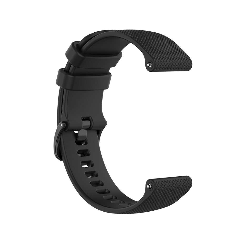 Techsuit W006 szíj Samsung Galaxy Watch / Huawei Watch sorozathoz, 22mm, Fekete
