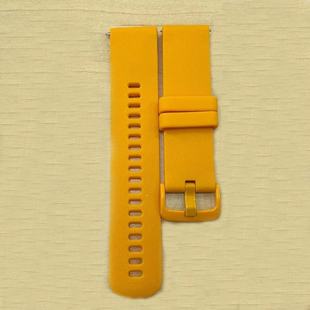 Techsuit W006 szíj Samsung Galaxy Watch / Huawei Watch sorozathoz, 22mm, Narancssárga