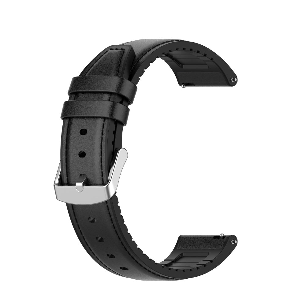 Techsuit W007 szíj Samsung Galaxy Watch / Huawei Watch sorozathoz, 22mm, Fekete