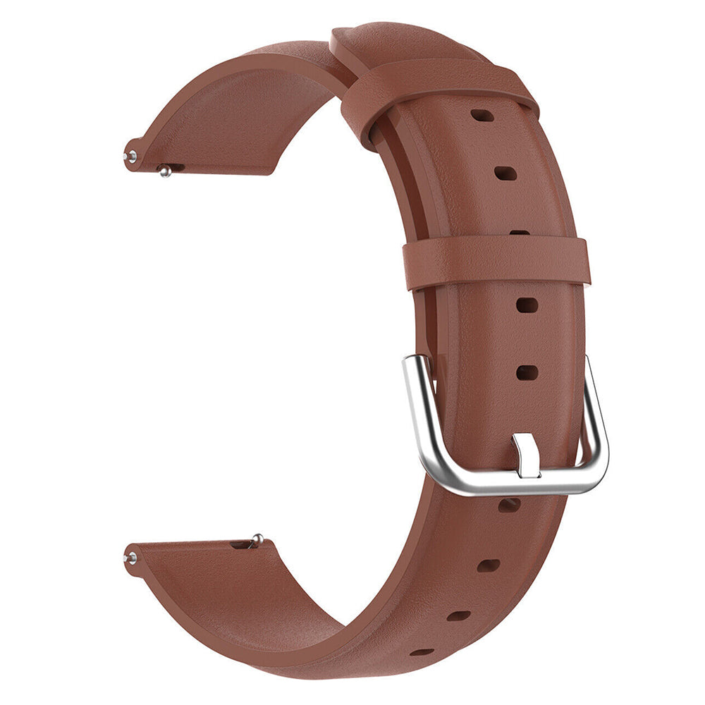 Techsuit W007PU szíj Huawei Watch / Xiaomi Watch sorozathoz, Barna