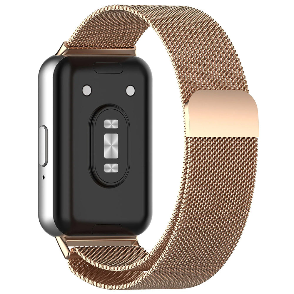 Techsuit W009 szíj Samsung Galaxy Fit3 R39M-hez, rózsaarany
