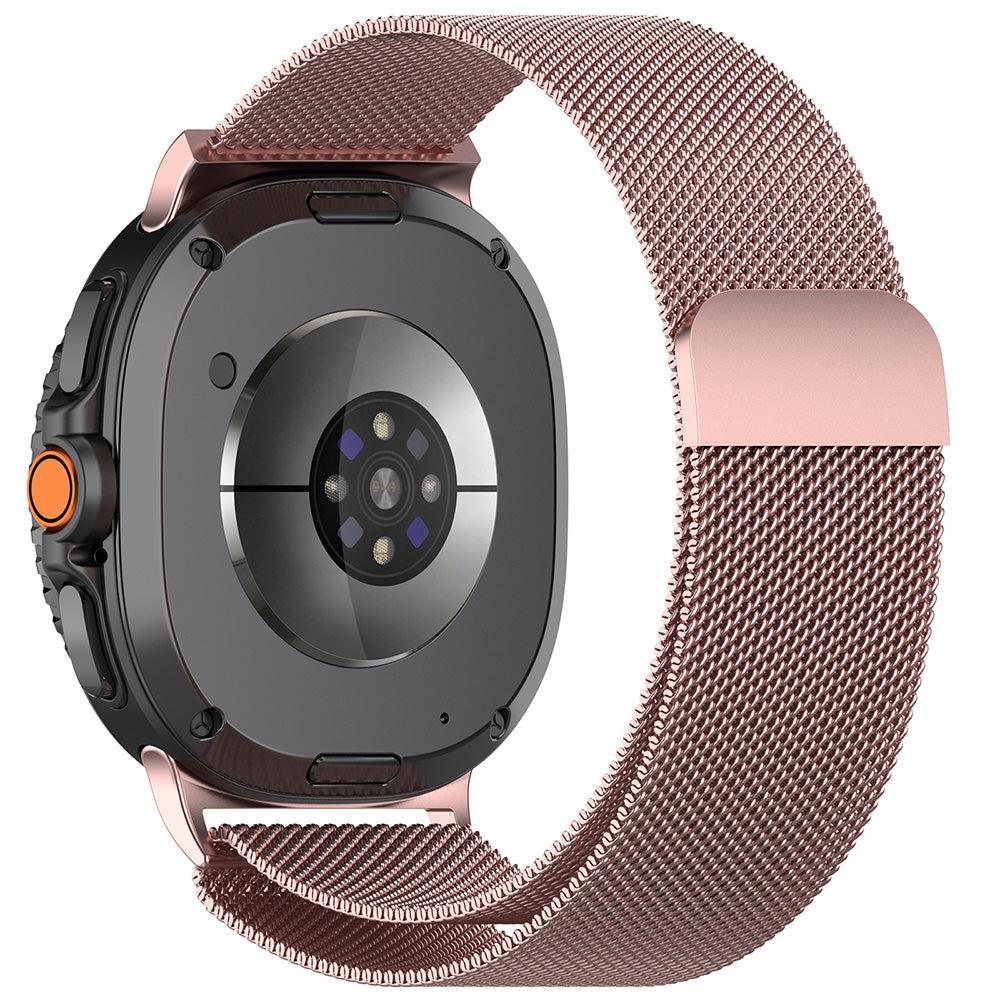 Techsuit W009 szíj Samsung Galaxy Watch8 / Watch8 Classic sorozathoz, rózsaszín