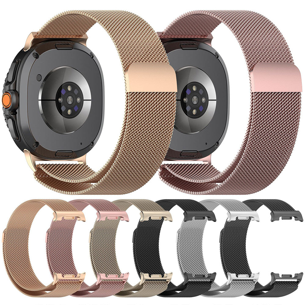 Techsuit W009 szíj Samsung Galaxy Watch8 / Watch8 Classic sorozathoz, rózsaszín