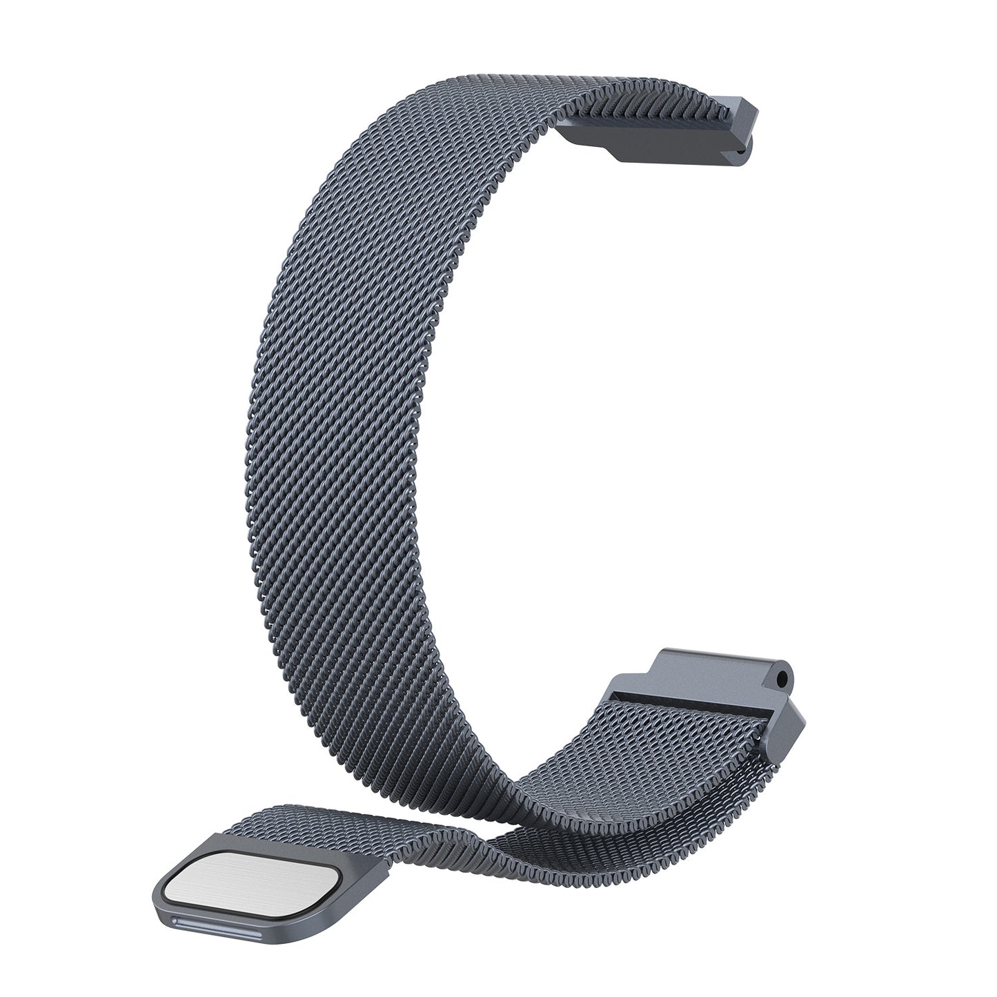 Techsuit W009 szíj Samsung Galaxy Watch / Huawei Watch sorozathoz, 20mm, Ezüst