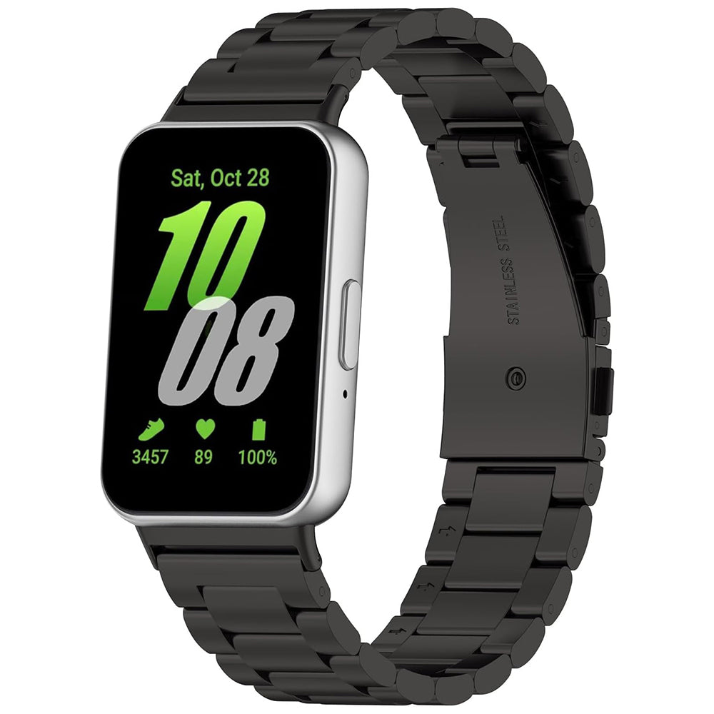 Techsuit W010 szíj Samsung Galaxy Fit3 R39M-hez, fekete
