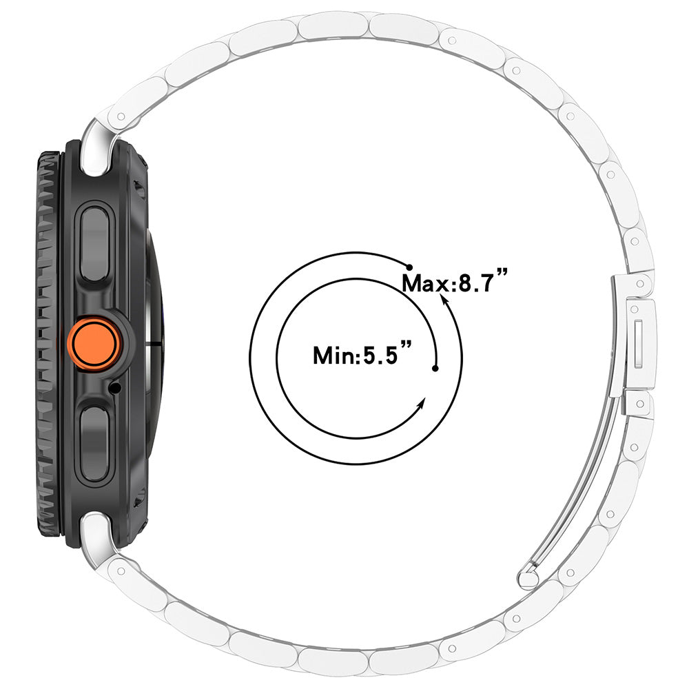 Techsuit W010 Strap for Samsung Galaxy Watch8 / Watch8 Classic Series, Black