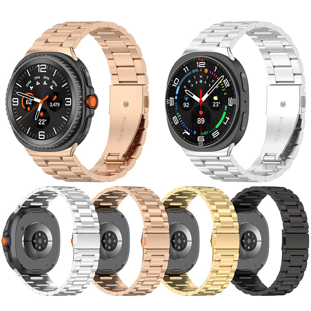 Techsuit W010 szíj Samsung Galaxy Watch8 / Watch8 Classic sorozathoz, Rózsaszín