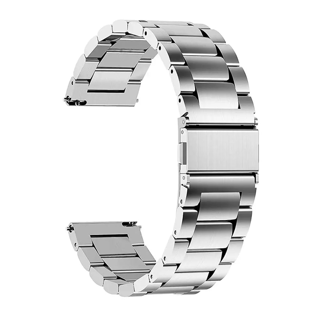 Techsuit W010 Strap for Samsung Galaxy Watch / Huawei Watch Series, 20mm, Silver