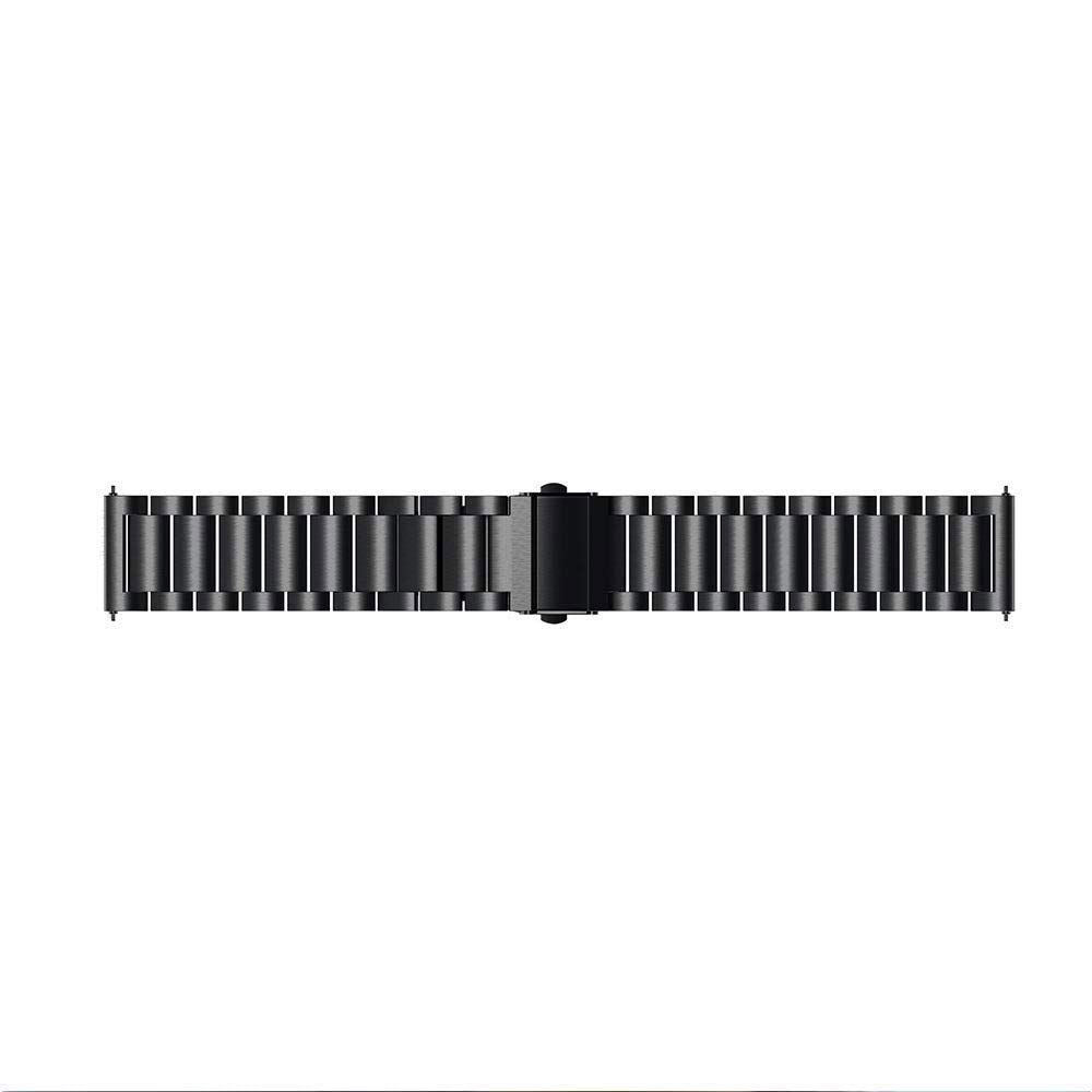 Techsuit W010 szíj Samsung Galaxy Watch / Huawei Watch sorozathoz, 20mm, Fekete