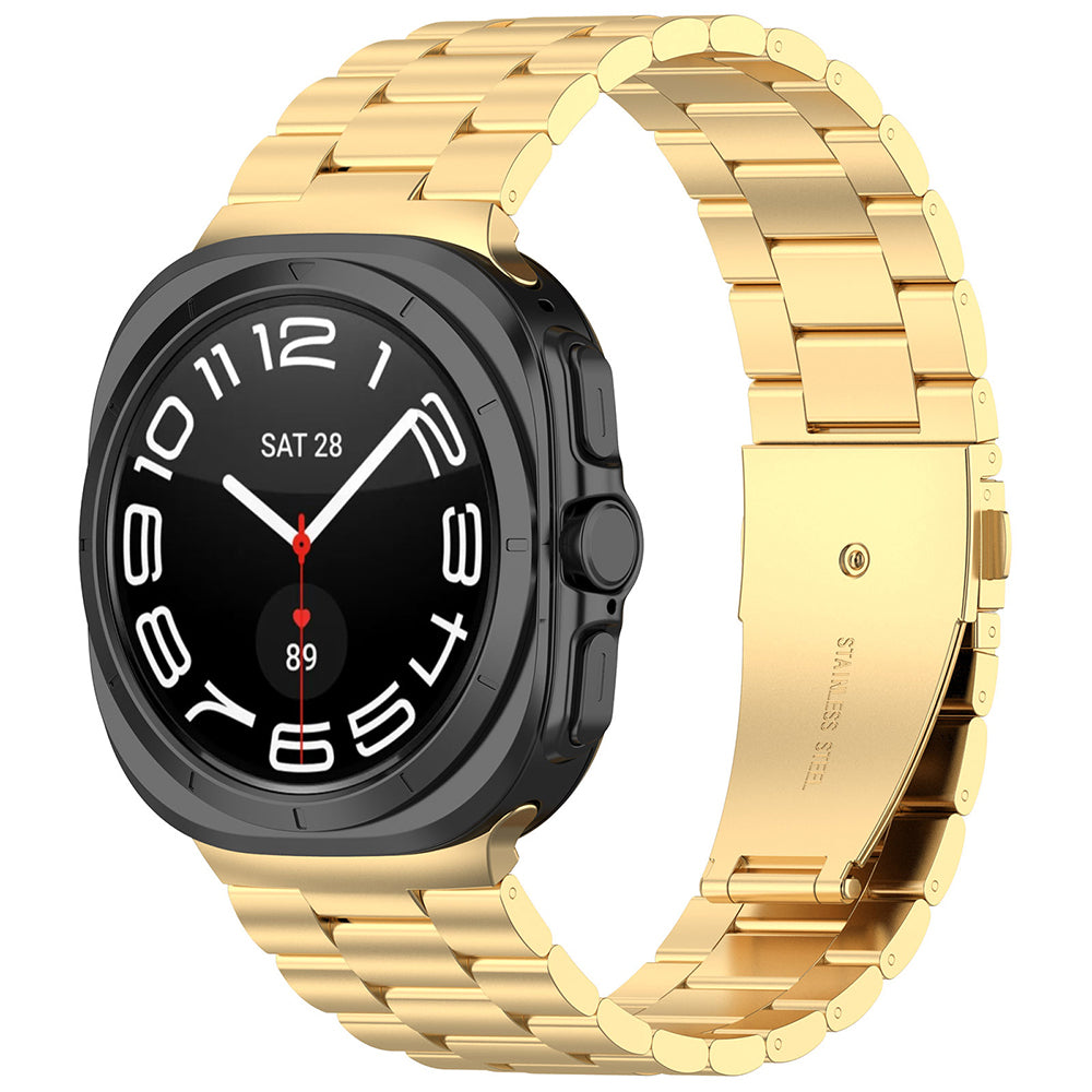Techsuit W010 szíj Samsung Galaxy Watch Ultra órához, Arany