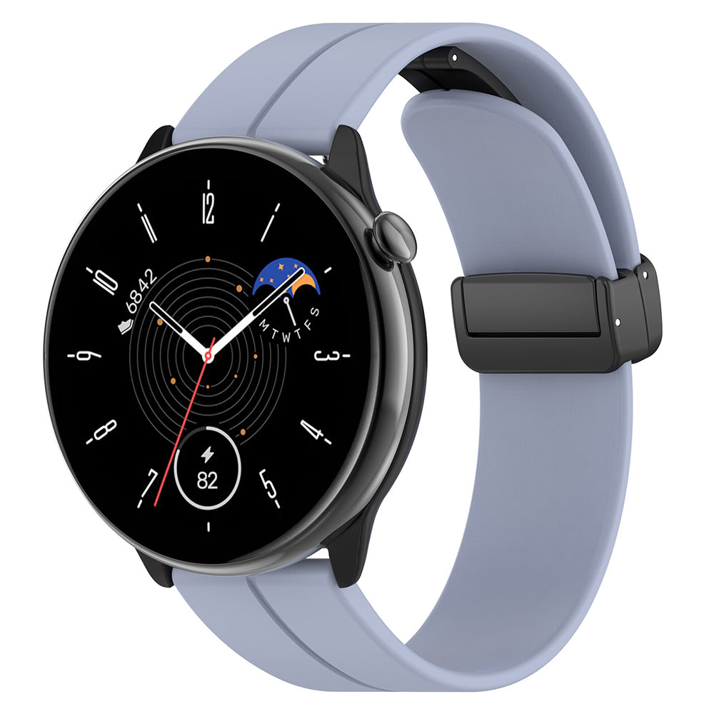 Techsuit W011 szíj Huawei Watch / Garmin Watch sorozathoz, 18mm, kék
