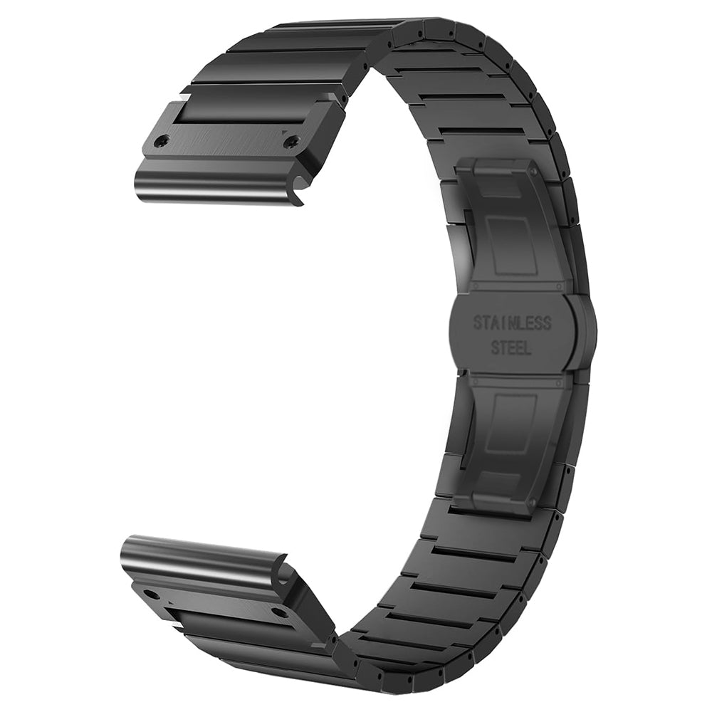 Techsuit W012 szíj Garmin Watch Fenix sorozathoz, 26mm, Fekete