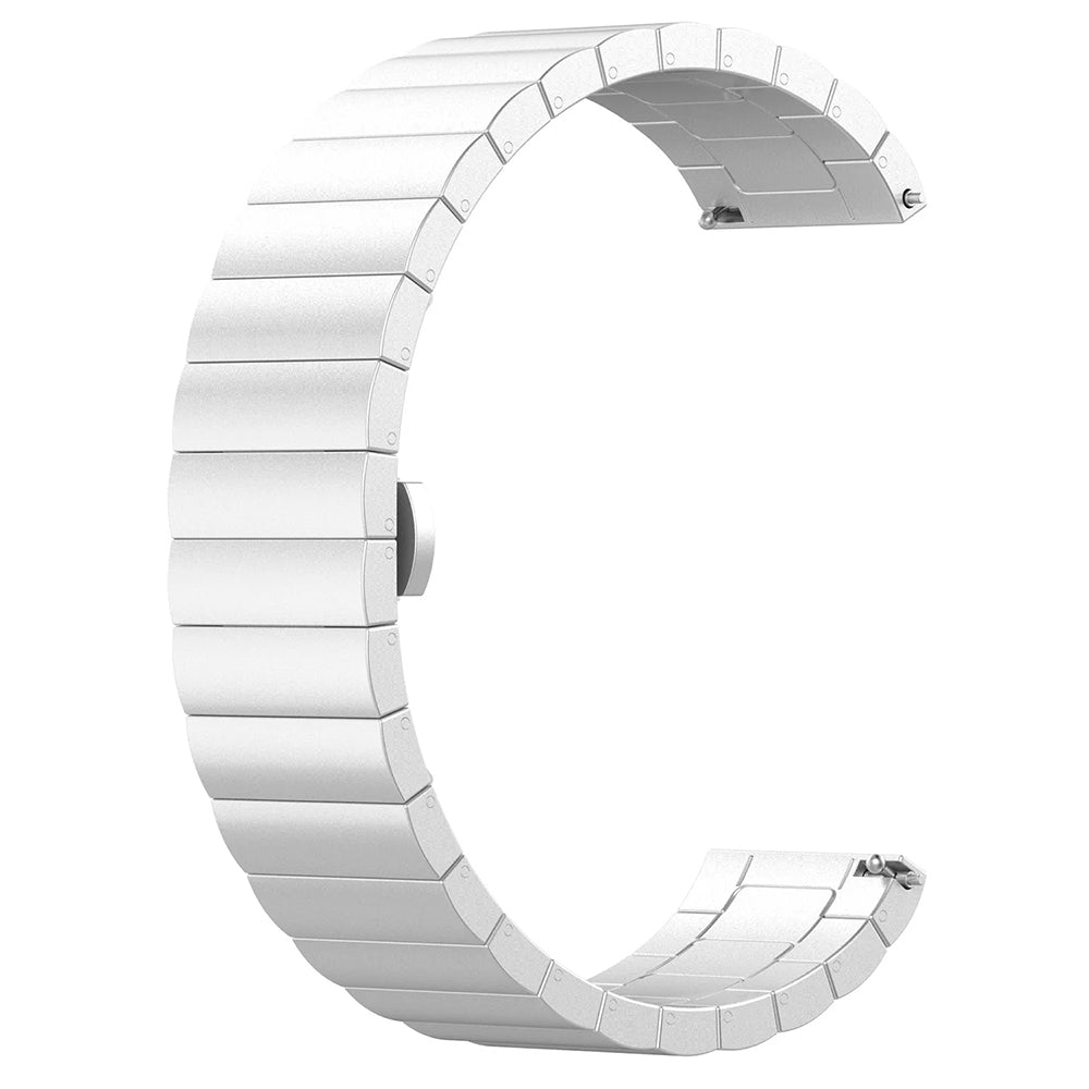 Techsuit W012 szíj Huawei Watch / Xiaomi Watch sorozathoz, 22mm, Ezüst