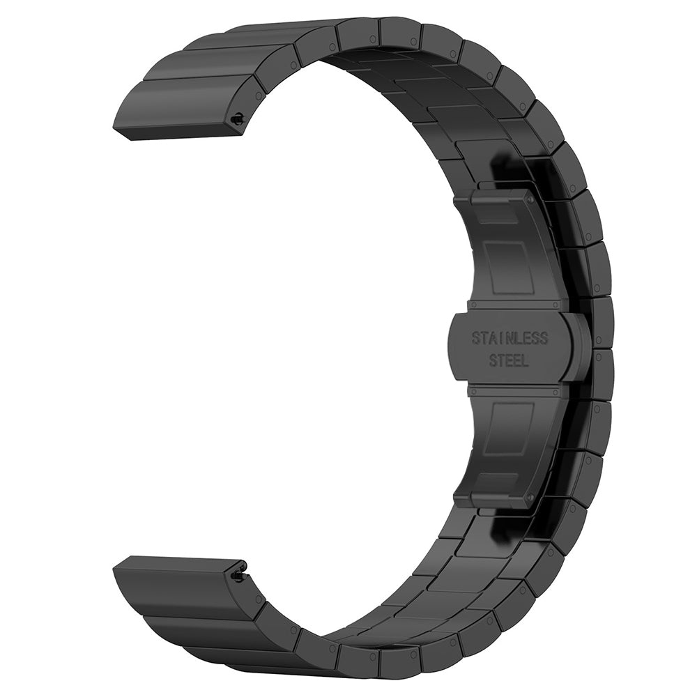 Techsuit W012 szíj Huawei Watch / Xiaomi Watch sorozathoz, 22mm, Fekete