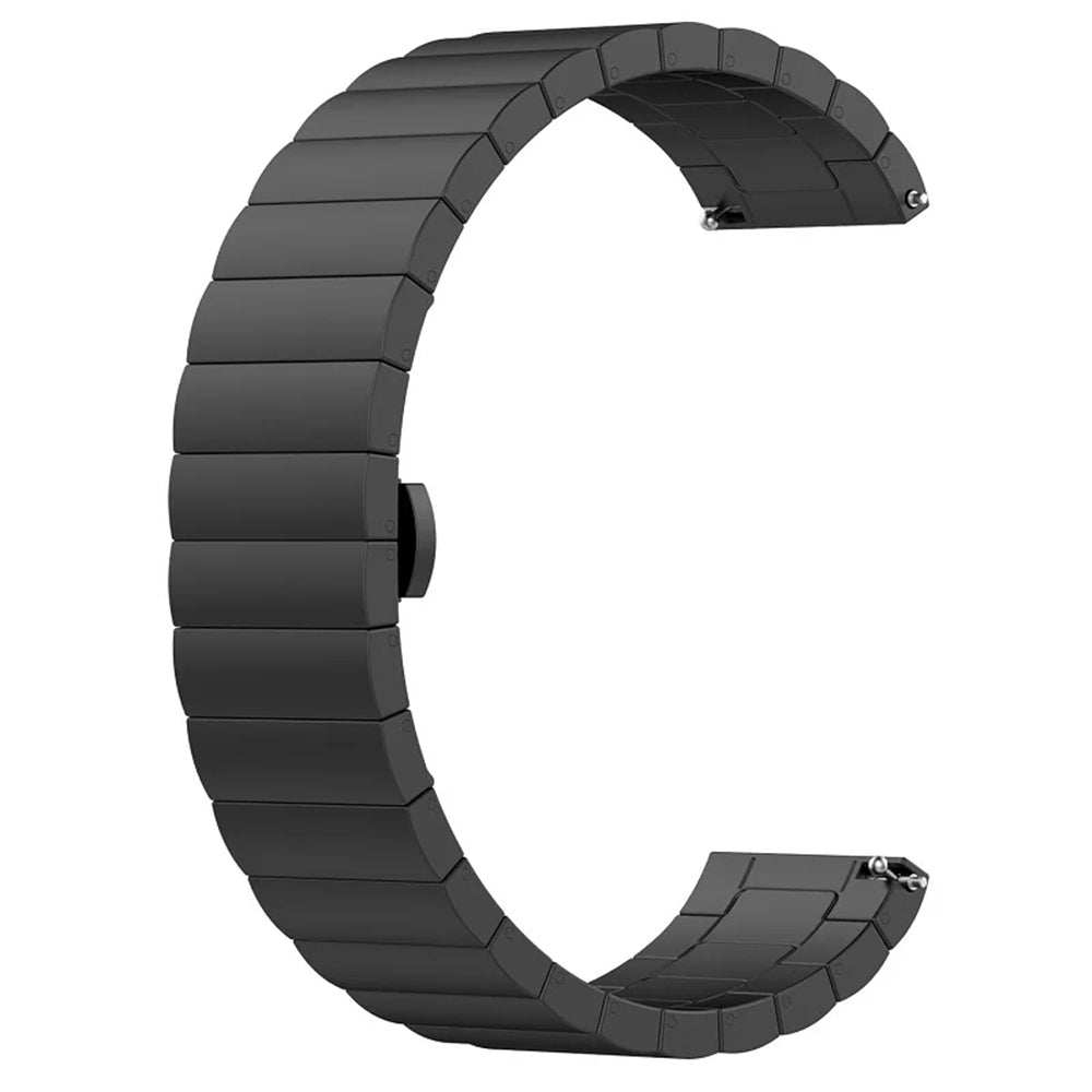 Techsuit W012 szíj Huawei Watch / Xiaomi Watch sorozathoz, 22mm, Fekete