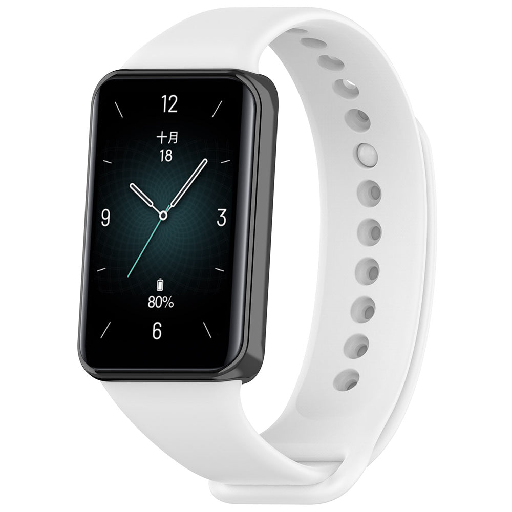 Techsuit W014 szíj Honor Band 9-hez, Fehér