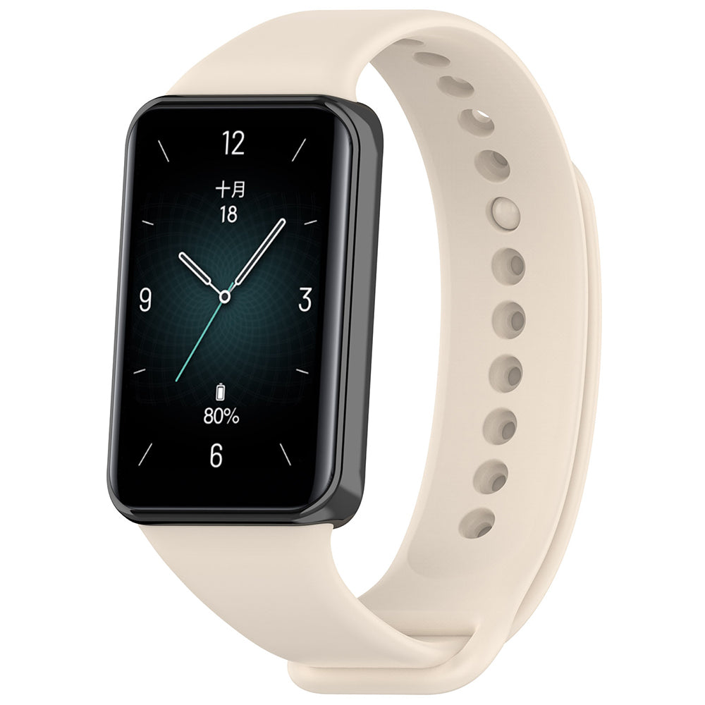 Techsuit W014 szíj Honor Band 9-hez, Krém