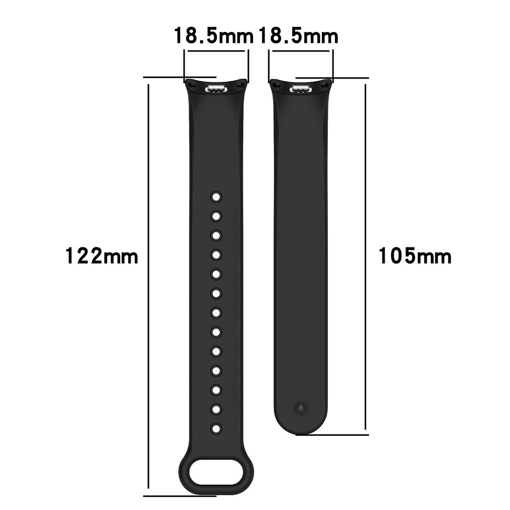 Techsuit W014 szíj Xiaomi Smart Band 10 / 9 / 8-hoz, Narancssárga