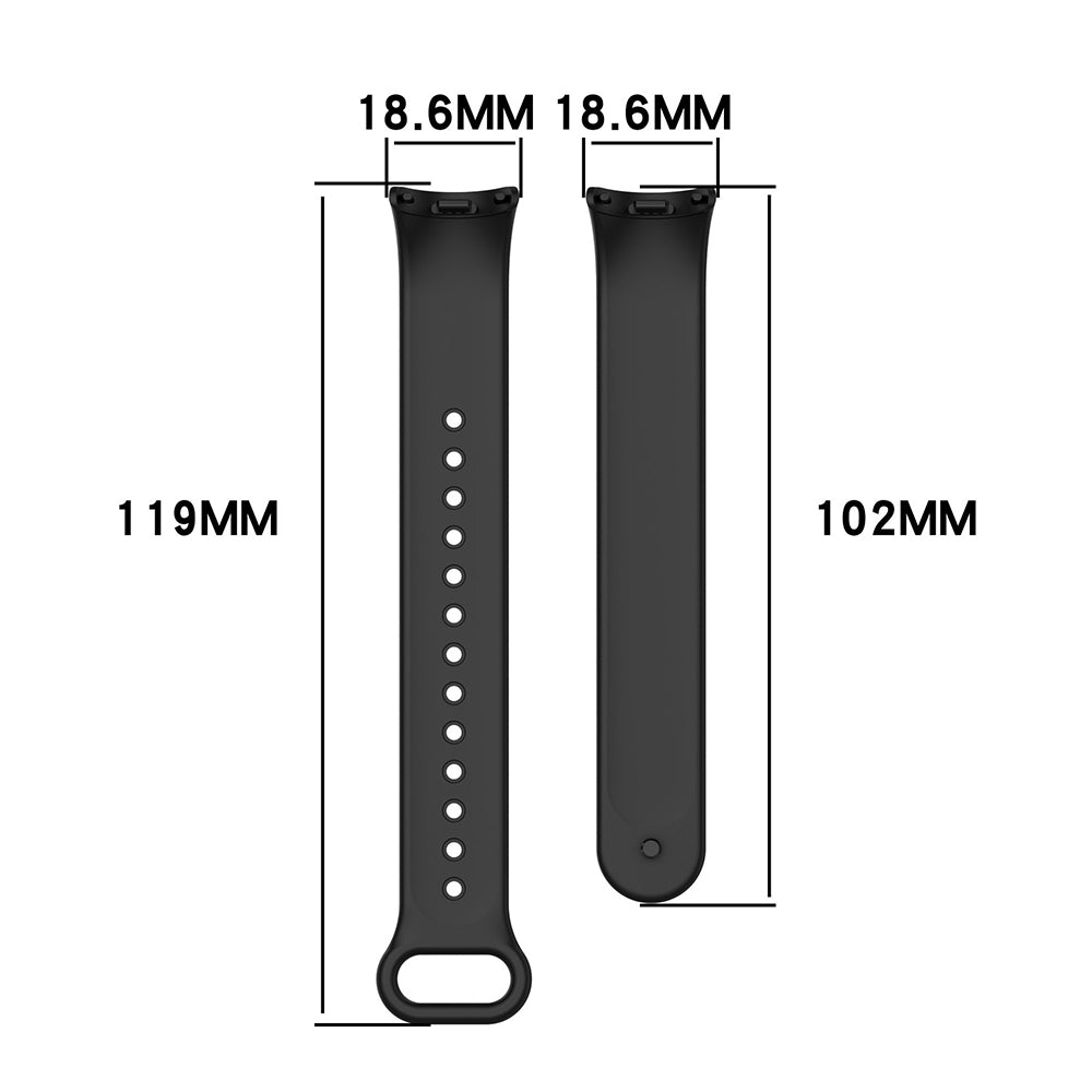 Techsuit W014 szíj Xiaomi Smart Band 9 / 8-hoz, Kék