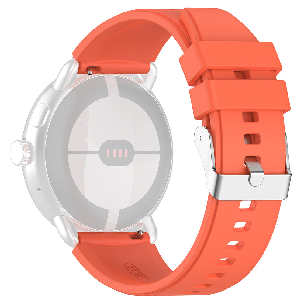 Techsuit W026 szíj Samsung Galaxy Watch / Huawei Watch sorozathoz, 20mm, Narancssárga