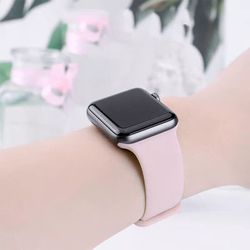 Techsuit W031 szíj Apple Watch 49mm / 46mm / 45mm / 44mm / 42mm sorozathoz, Sötétlila
