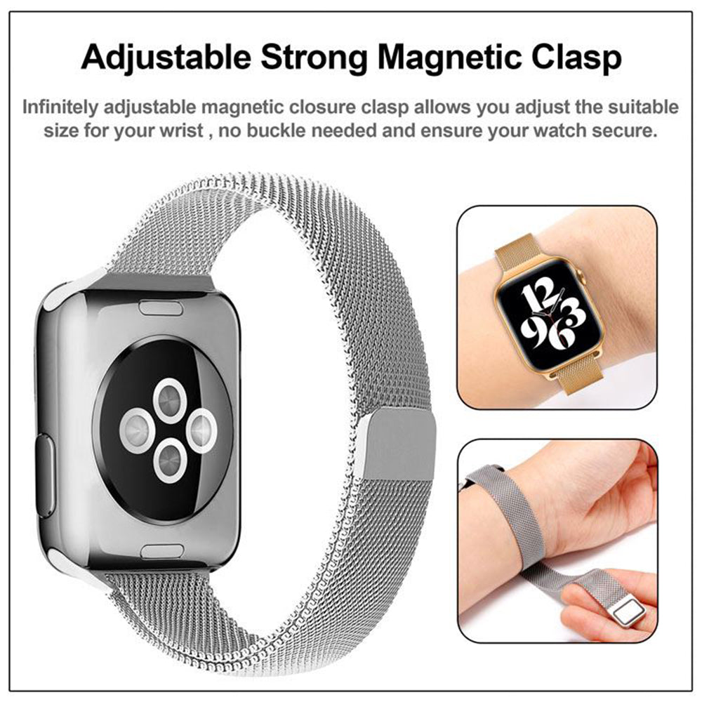 Techsuit W034 szíj Apple Watch 42mm / 41mm / 40mm / 38mm sorozathoz, Rózsaszín