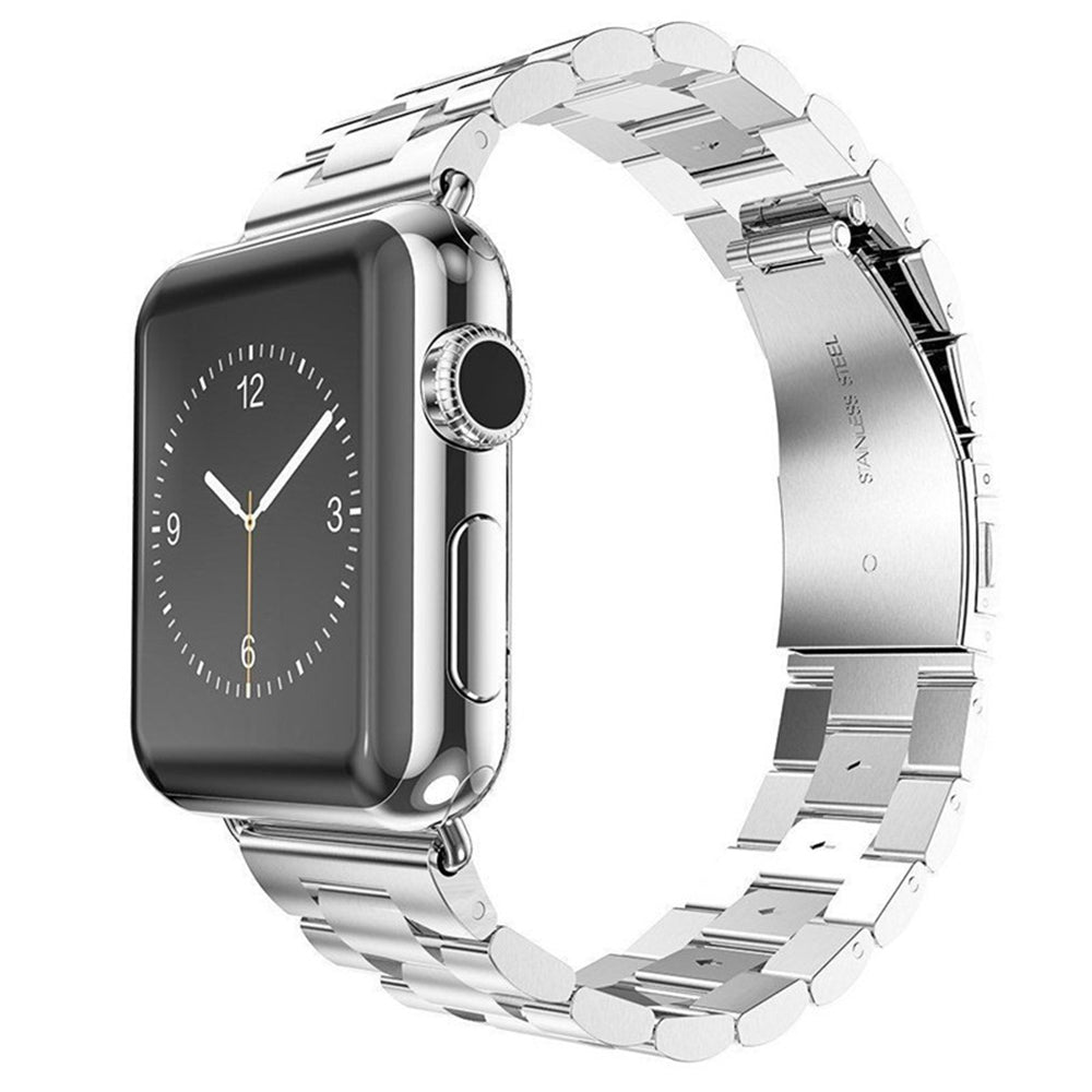 Techsuit W036 szíj Apple Watch 42mm / 41mm / 40mm / 38mm sorozathoz, Ezüst