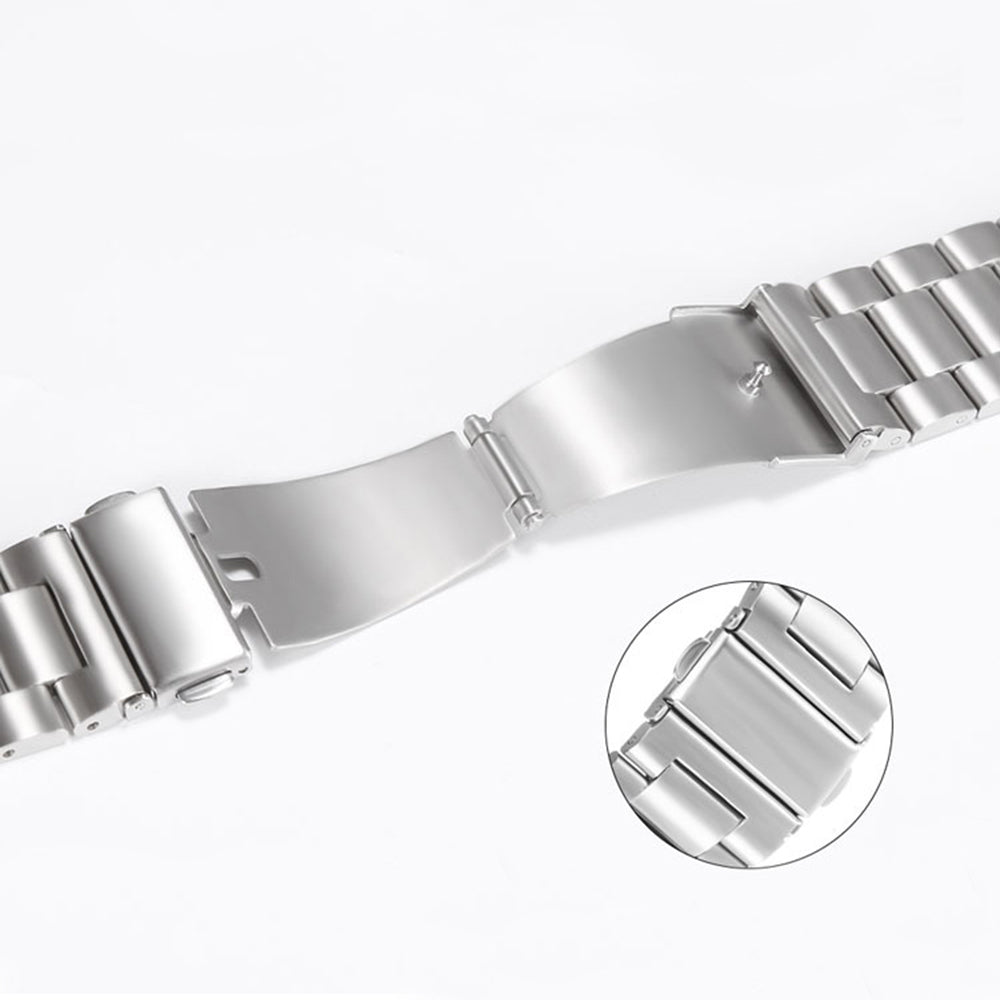 Techsuit W036 szíj Apple Watch 42mm / 41mm / 40mm / 38mm sorozathoz, Ezüst