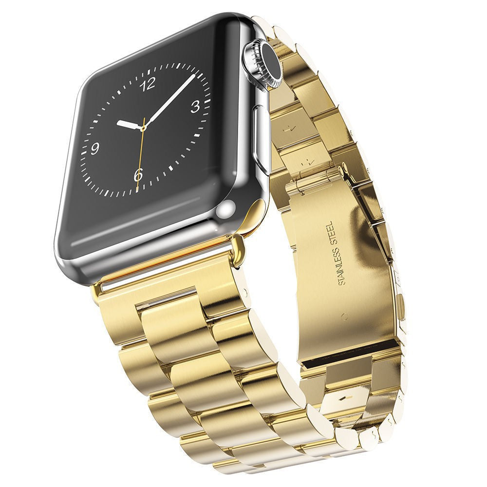 Techsuit W036 szíj Apple Watch 49mm / 46mm / 45mm / 44mm / 42mm sorozathoz, Arany színű